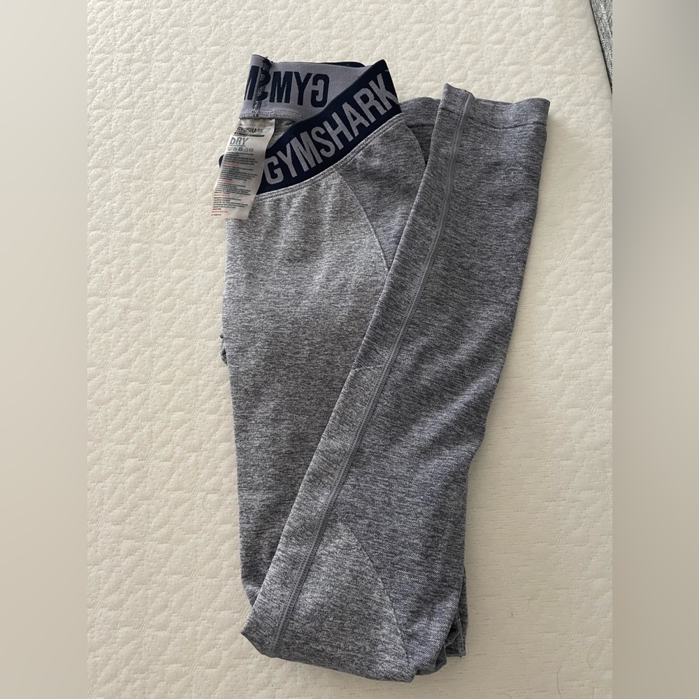Gymshark Grey Blue Flex Leggings 👽